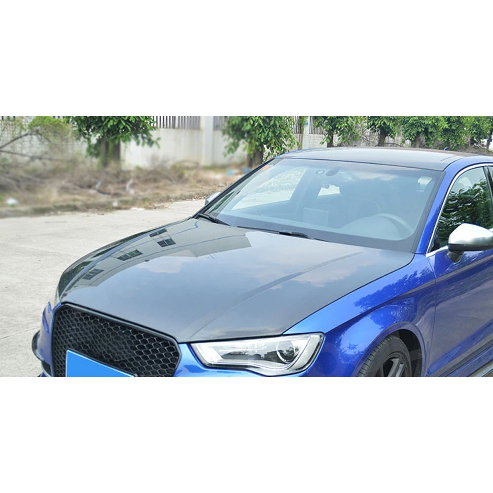 Накладки на вентиляционные отверстия капота из карбона для Audi A3 S3 2014-2016, FRP, неокрашенные, черные, аксессуары для автомобиля (art.: 3920d8081fa4e) - 3920d8081fa4e