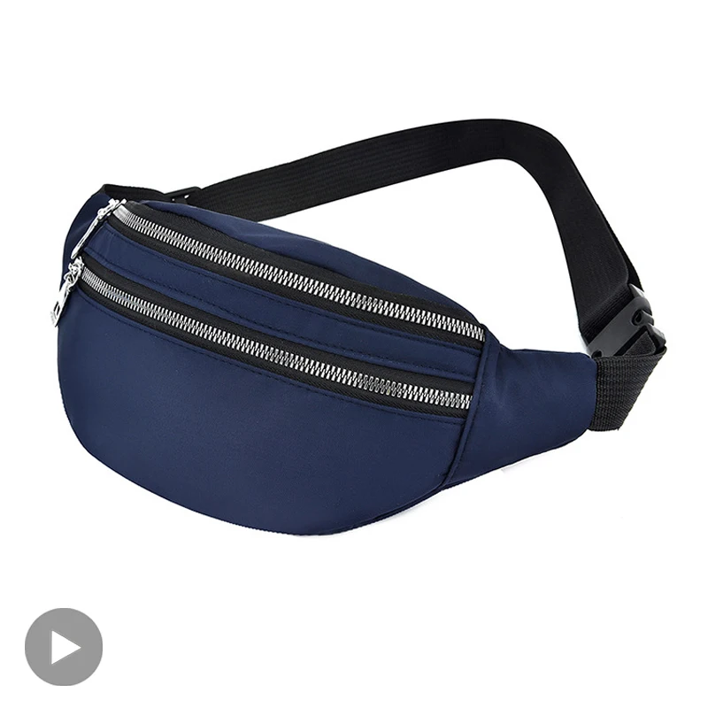 

Belt Pouch Waist Bag For Women Men Waterproof Fanny Pack Male Bum Kangaroo Hip Sack Belly Cross Banana Shoulder Handbag Canguro