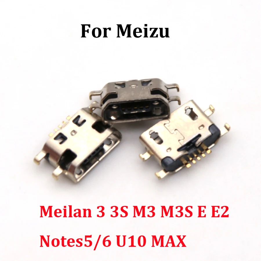 5-20 шт., разъем Micro USB для зарядки Meizu Meilan 3 3S M3 M3S E E2 Notes5/6 U10 MAX 5-20 шт., разъем Micro USB для зарядки Meizu Meilan 3 3S M3 M3S E E2 Notes5/6 U10 MAX