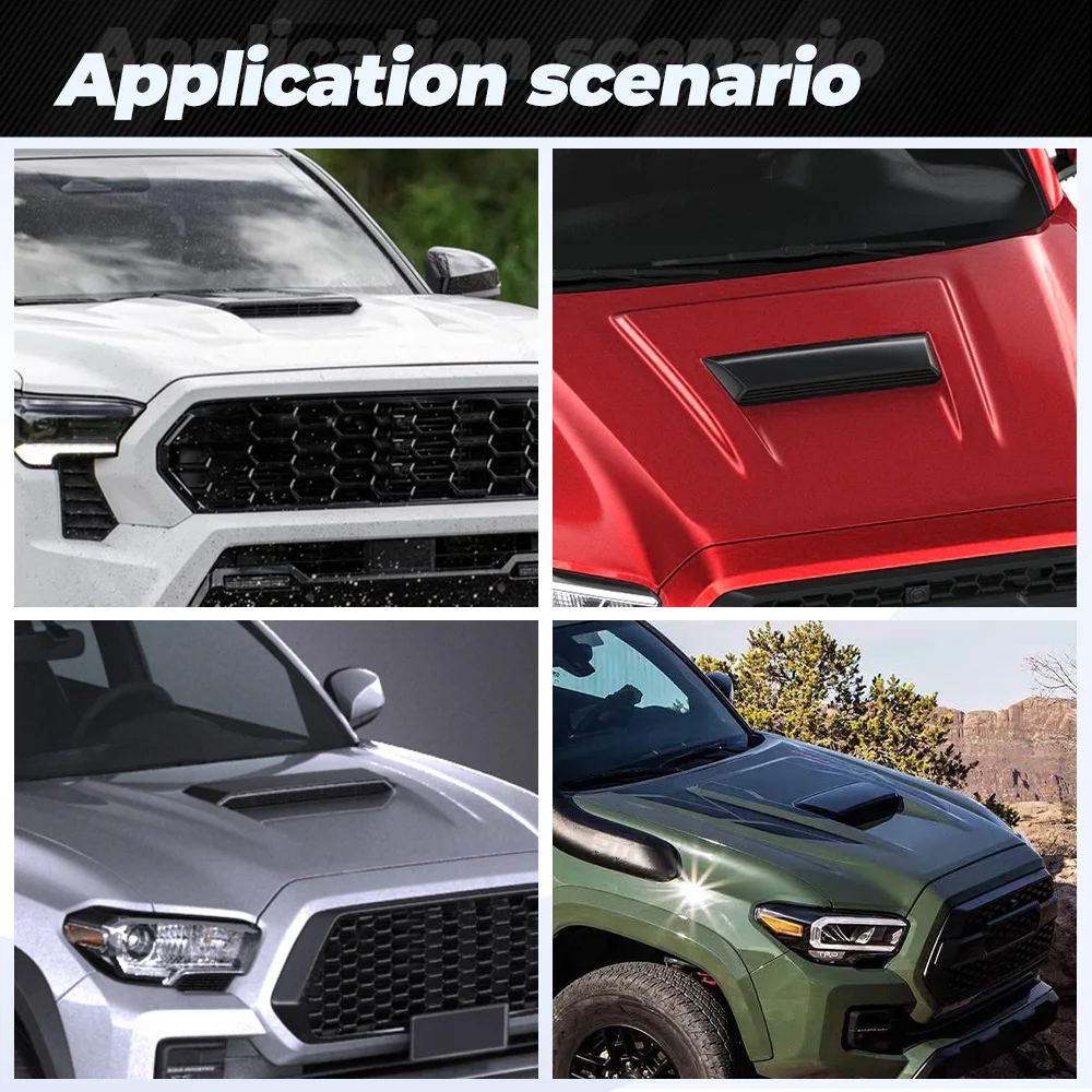 RASTP-Новый передний верхний капот, впускной воздуховод, черный для Toyota Tacoma 2016-2022, 7618104900 LKT195 (art.: 3920d475c843e) - 3920d475c843e