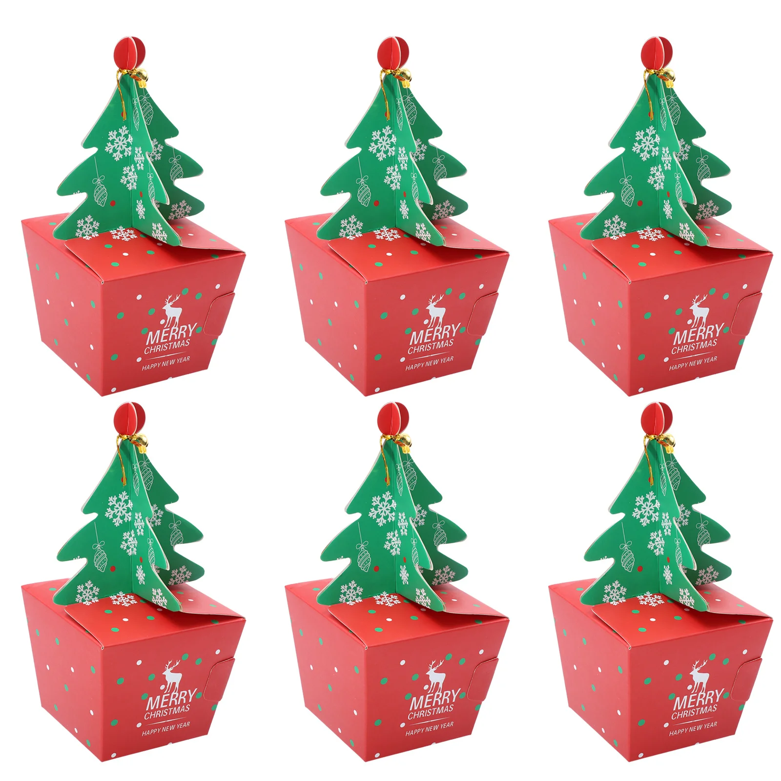 

Christmasboxes Candy Box Favor Gift Tree Cookie Biscuittin Small Holiday Clear Present Jar Container