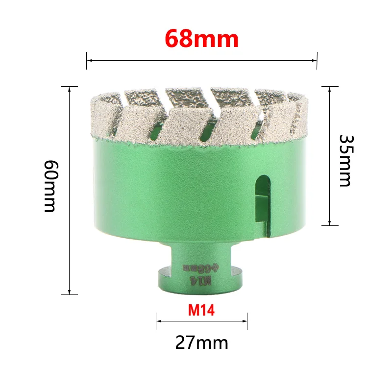 Алмазное сверло SDCHNESC для плитки 6-68 мм