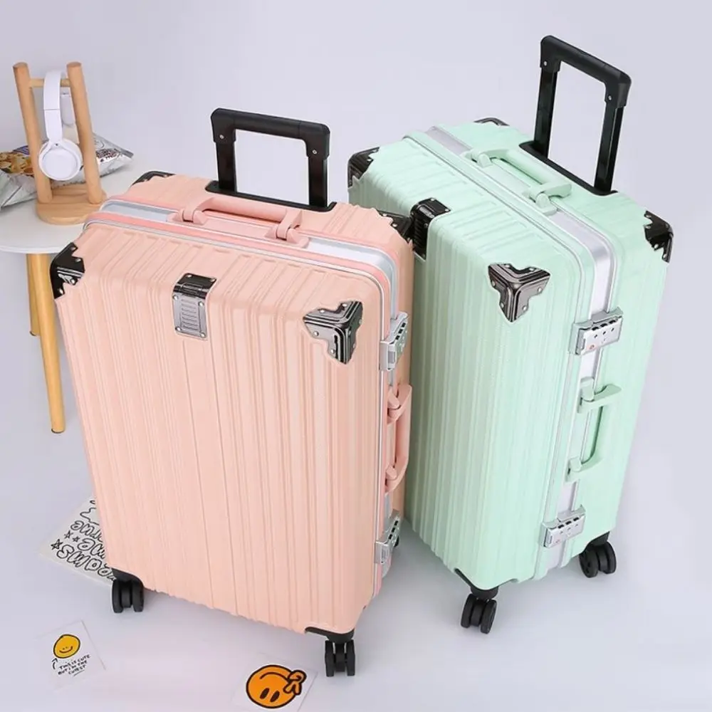 Luggage Fixed belt Suitcase Spinner Cabin Rolling Luggage Bag Trolley On Wheels