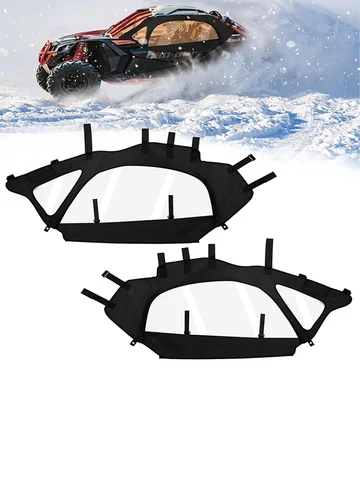Can-Am Maverick X3 2017-2025 Полностью Защитное Мягкое Заднее Ветровое Стекло