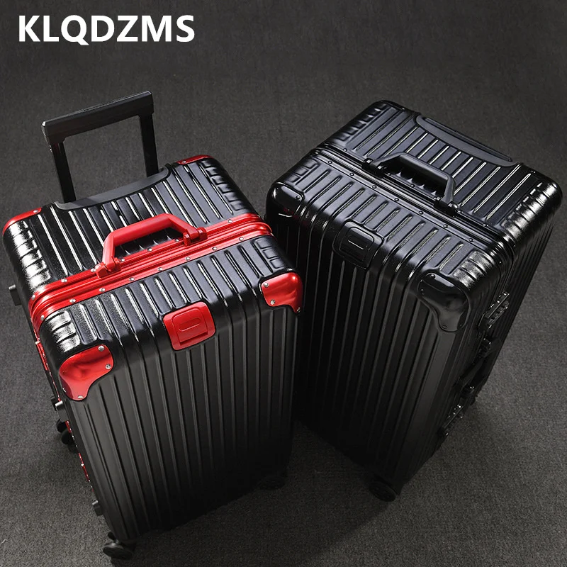 

26"28"30"32"34 Inch High-quality Suitcase Men's Oversized Trolley Case Thickened Aluminum G2060-G2063
