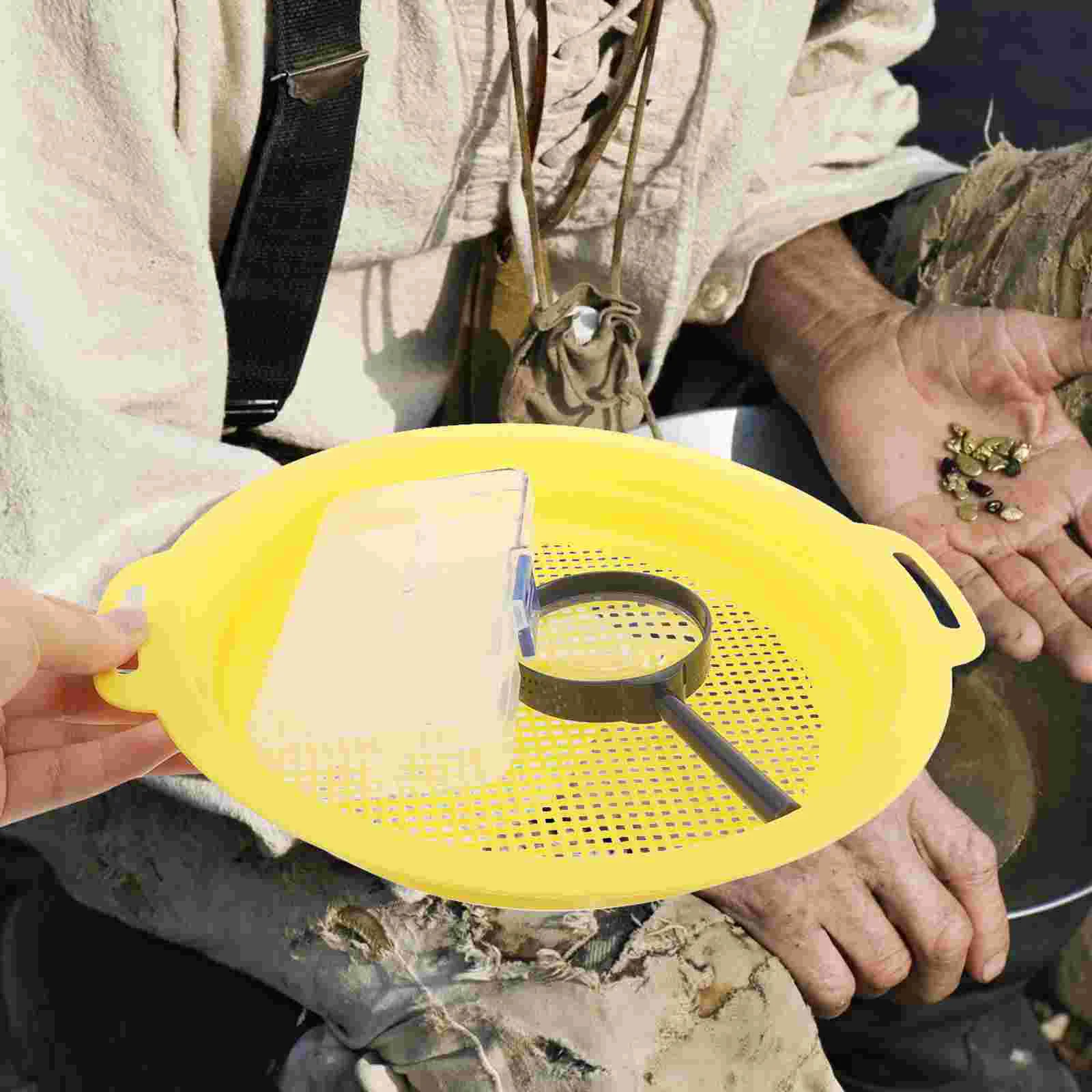 Просеивание для просеивания песка золото сито шахты пластиковый фильтр