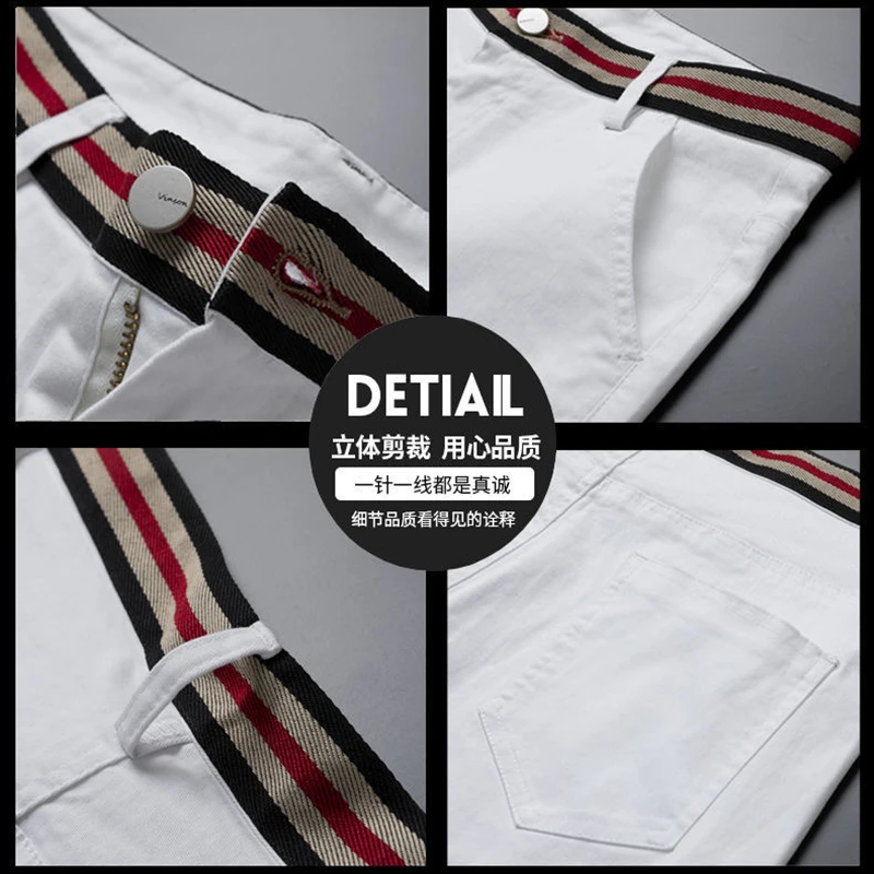 Men's Golf Shirt 2023 Spring Golf Pants Men's Golf Garment Marben Golf Shirt Men's Fashion Belt Stripe Luxury Golf Pants