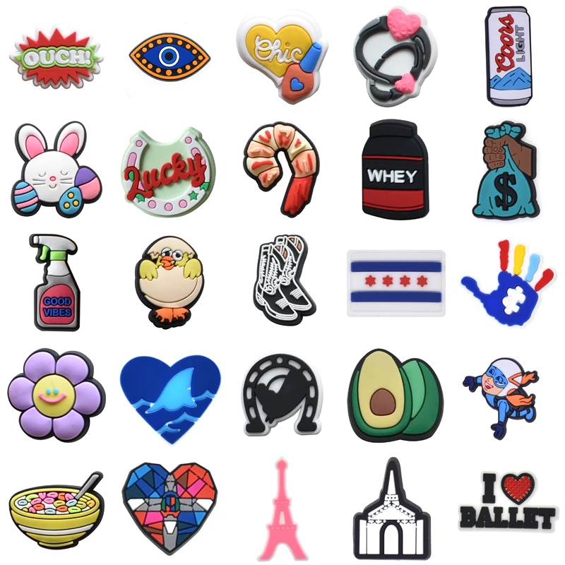 

Gifts Set Jeans Kids Packs Para Pins Shoe Charms Boy Decorations for Croc Shoes Accessories Wholesale Bulk Women Charm Girl Men