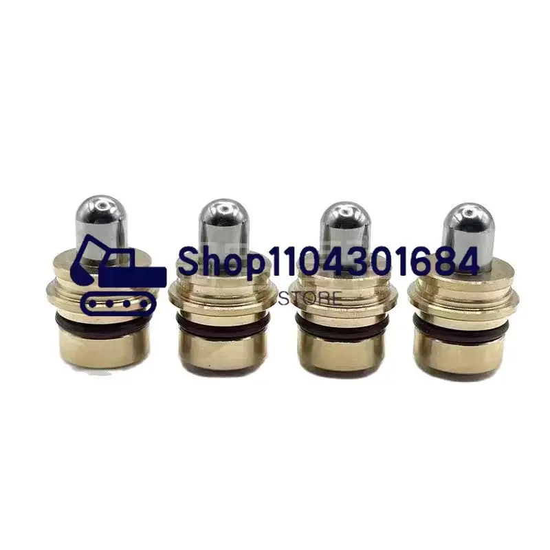4 шт./лот Rexroth Yuchai Yc35 55 60-6/7/8 Joysick Bullet Pusher Oil Seal Запчасти для экскаватора YC60 JOYSTICK PUSHER