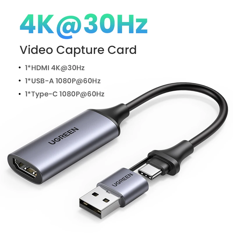 

UGREEN Карта захвата видео CM716-25854 1080P