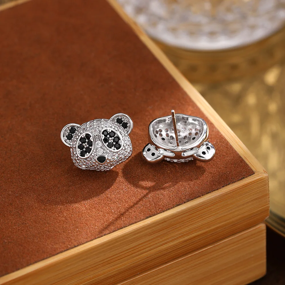 Новинка яркие разноцветные изысканные серьги Anjj в виде животных из мультфильма