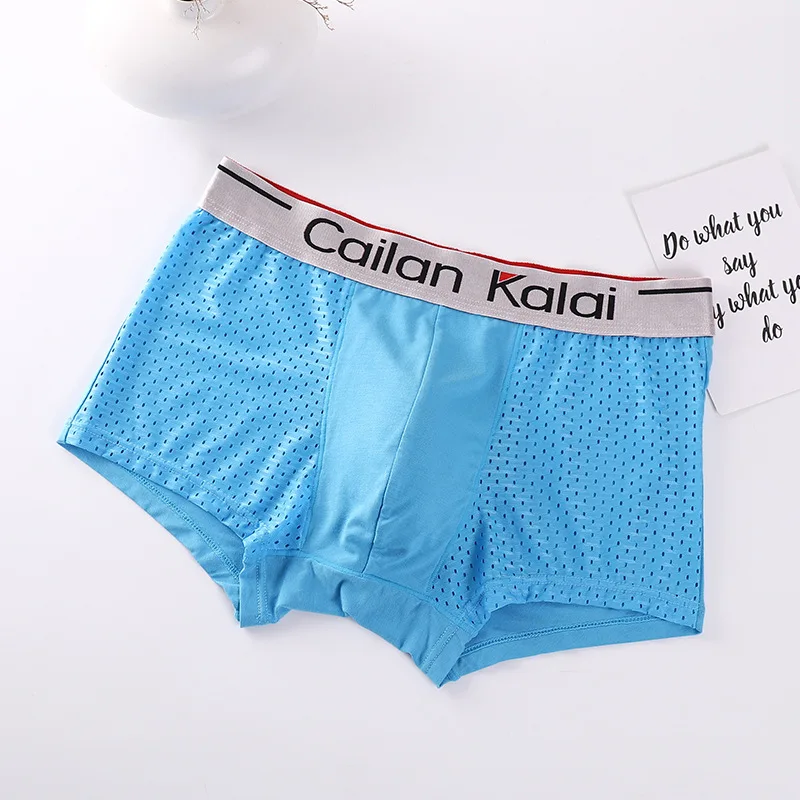 Cuppedia Men'S Ice Modal Mesh Corner Shorts Head