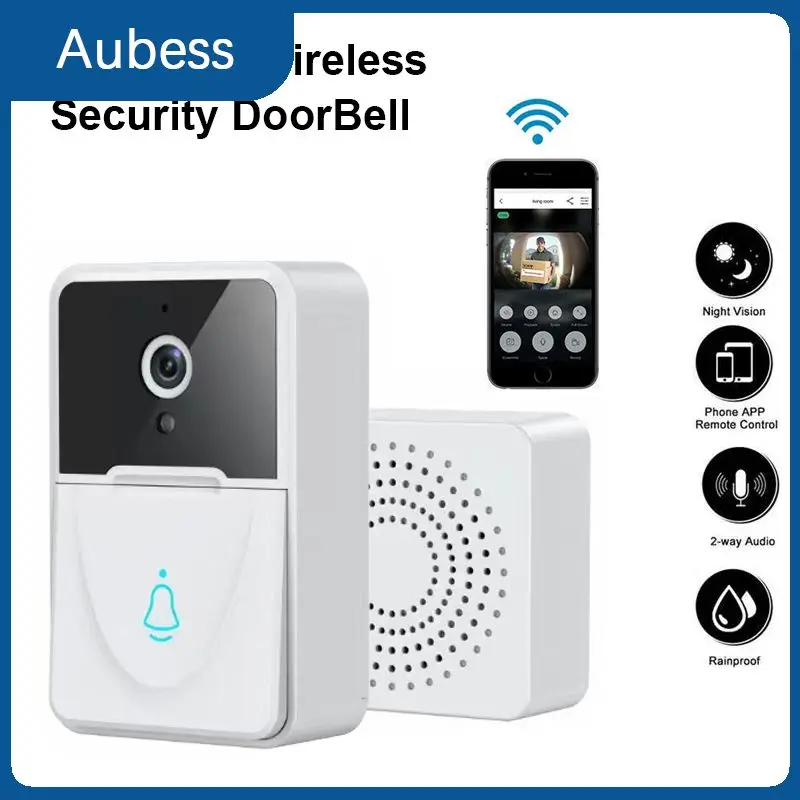 

Infrared Night Vision Visual Doorbell Voice Intercom Wireless Home Doorbell Long Standby Smart Home Smart Video Doorbell