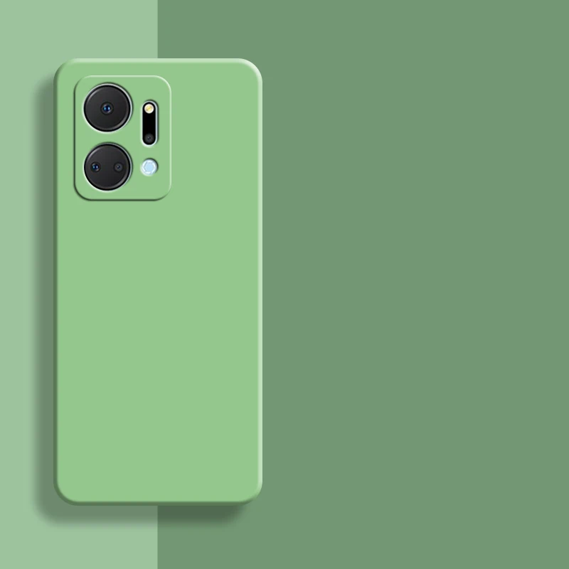 For Honor X7A Case For Honor X7A 5G Cover 6.75 inch New Original Liquid Silicone Protective Bumper For Honor X7A Fundas Coque