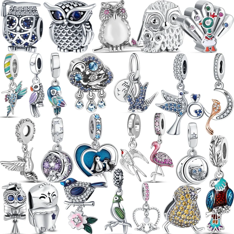 Бусины из серебра 925 пробы для