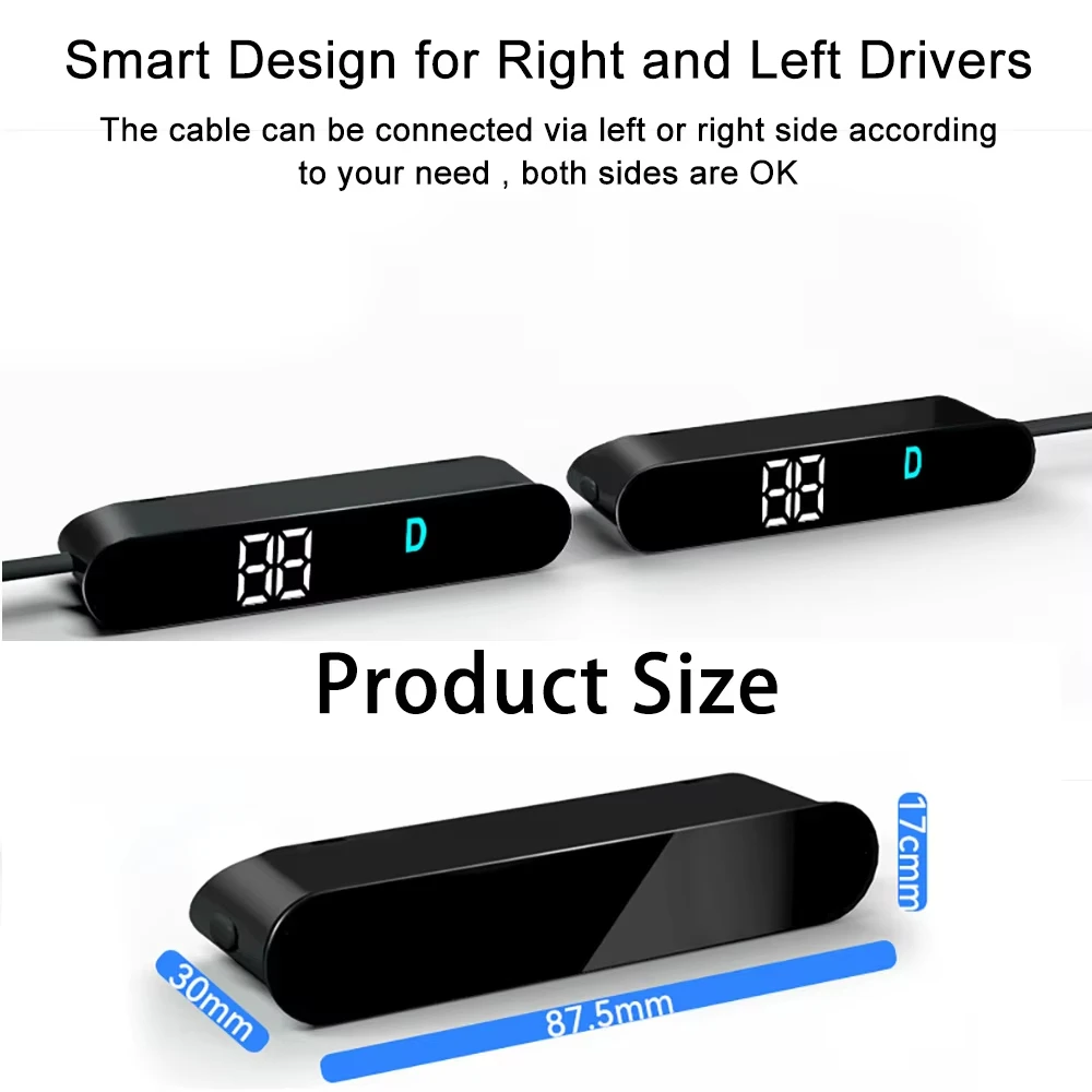 Фото Обновленный 2026 Super Mini Cluster New Y Juniper: скрытый HUD-дисплей на воздуховод с отображением скорости, для Model 3 Highland, с функцией указателя поворота, для всех моделей M3 MY №3