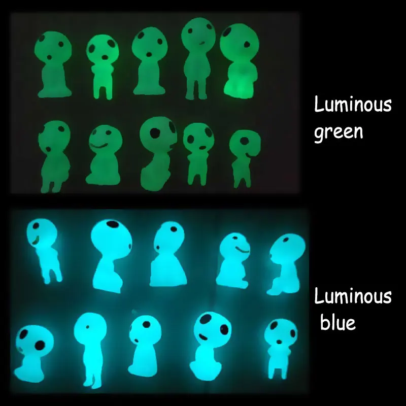 5/10 шт. миниатюрные светящиеся фигурки эльфов |