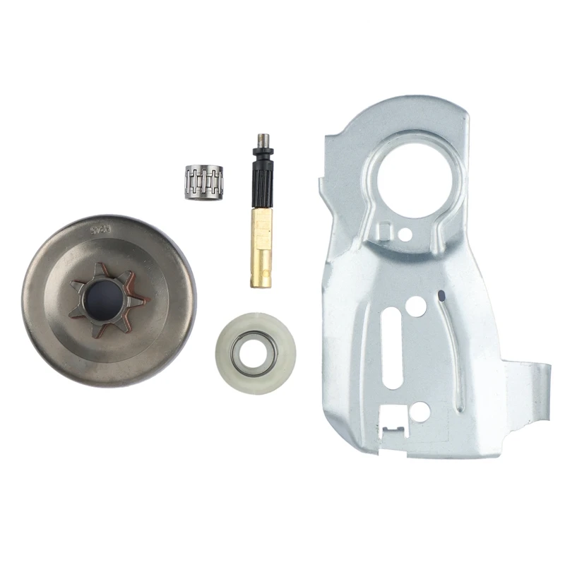 

Clutch Drum Oil Pump Piston Plate Worm Gear Kit For Husqvarna 340 345 350