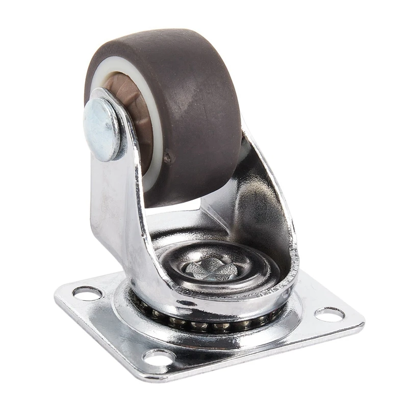 Лидер продаж мини-ролики диаметр 1 дюйм/25 мм сверхтихие колесо для ящиков шкафов |