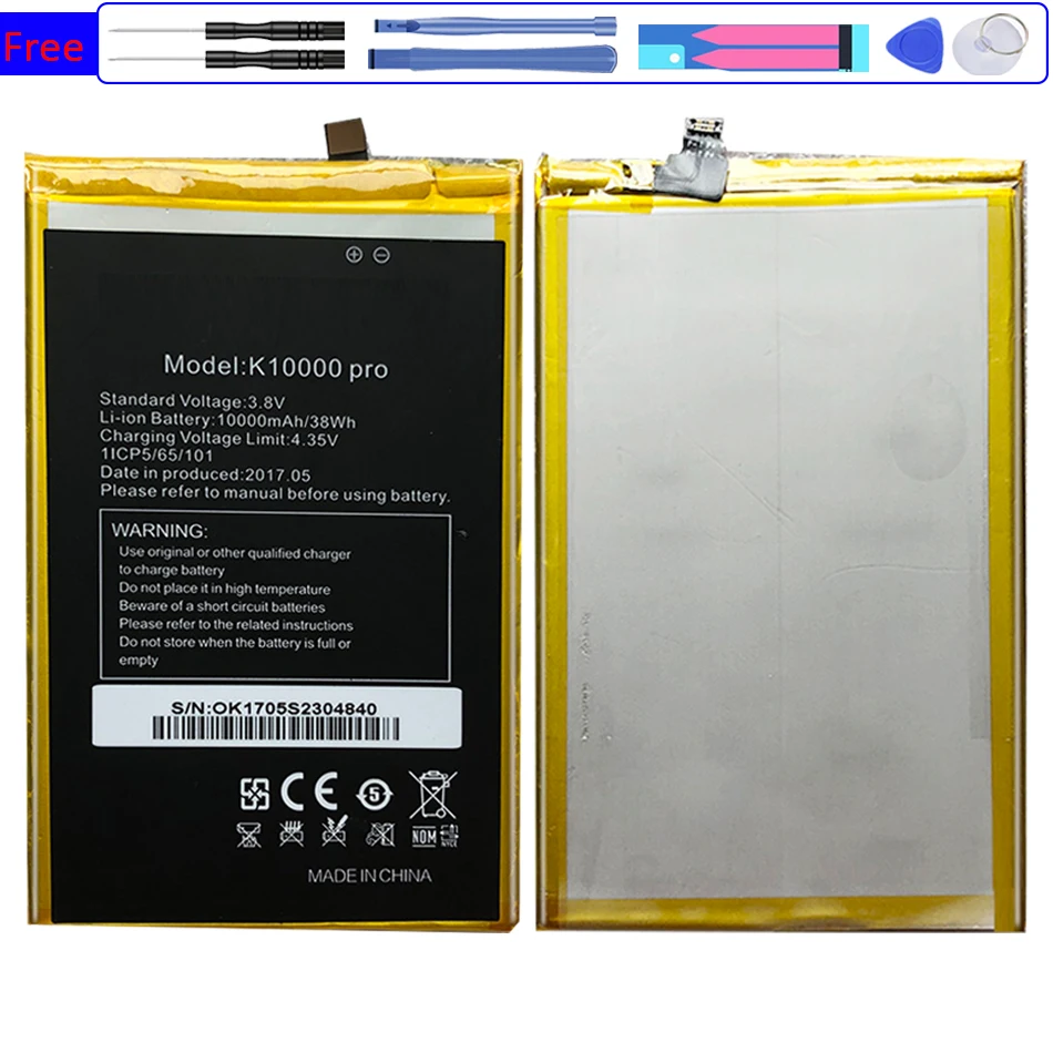 

Аккумулятор 10000 мАч для Oukitel K10000 Pro K10000Pro Bateria