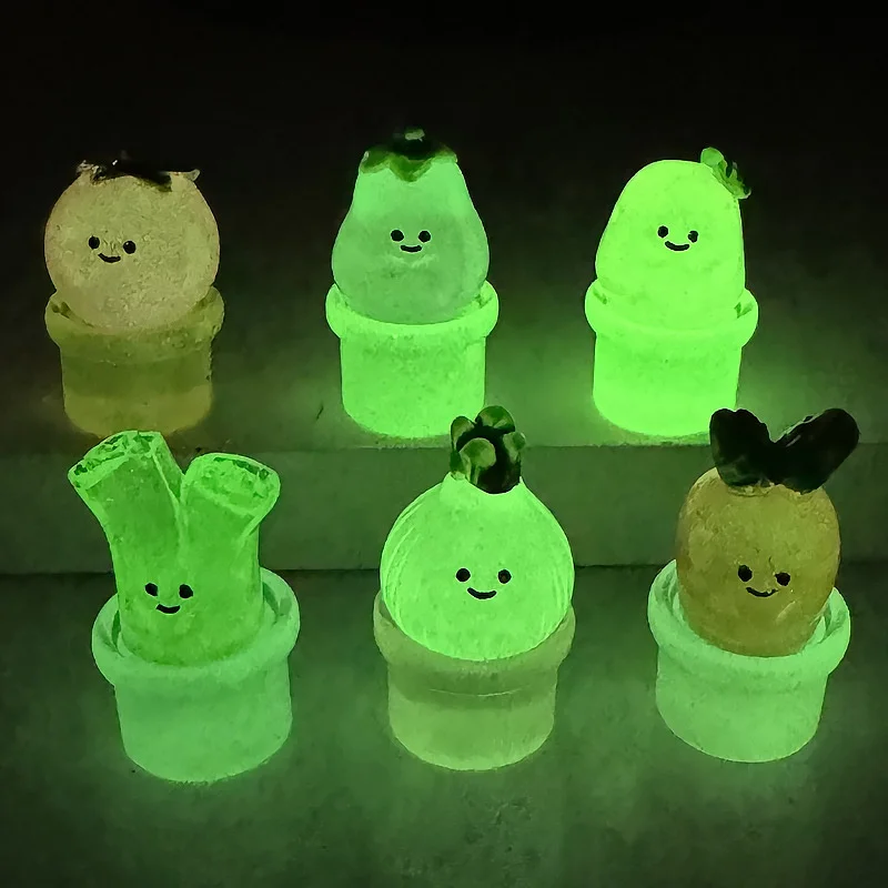 Серебристый мох овощи растение в горшках пейзаж миниатюрные фигурки орнамент