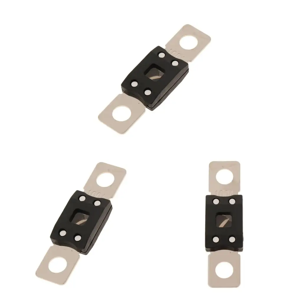 

3x MEGA -on 100A + блок/держатель для RV/фургона/грузовика/лодки/яхты/морской