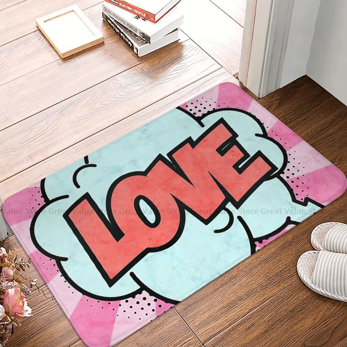 

Модный Противоскользящий коврик для спальни, ванной комнаты