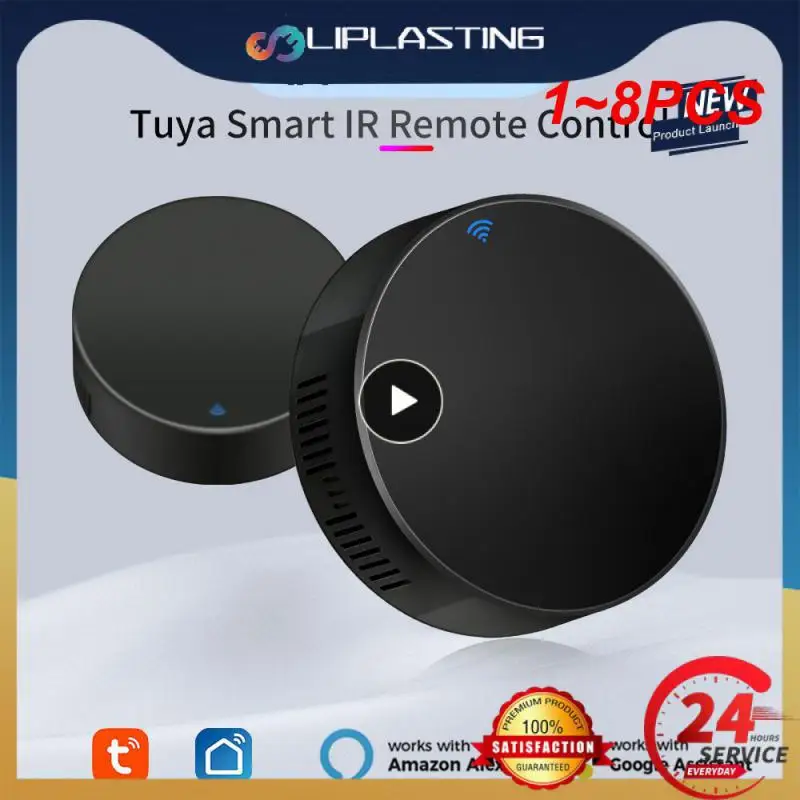 

1 ~ 8 шт. инфракрасный пульт дистанционного управления Tuya WiFi умный универсальный инфракрасный пульт дистанционного управления для AC TV DVD работает с Alexa Google Home и приложением Smart Life