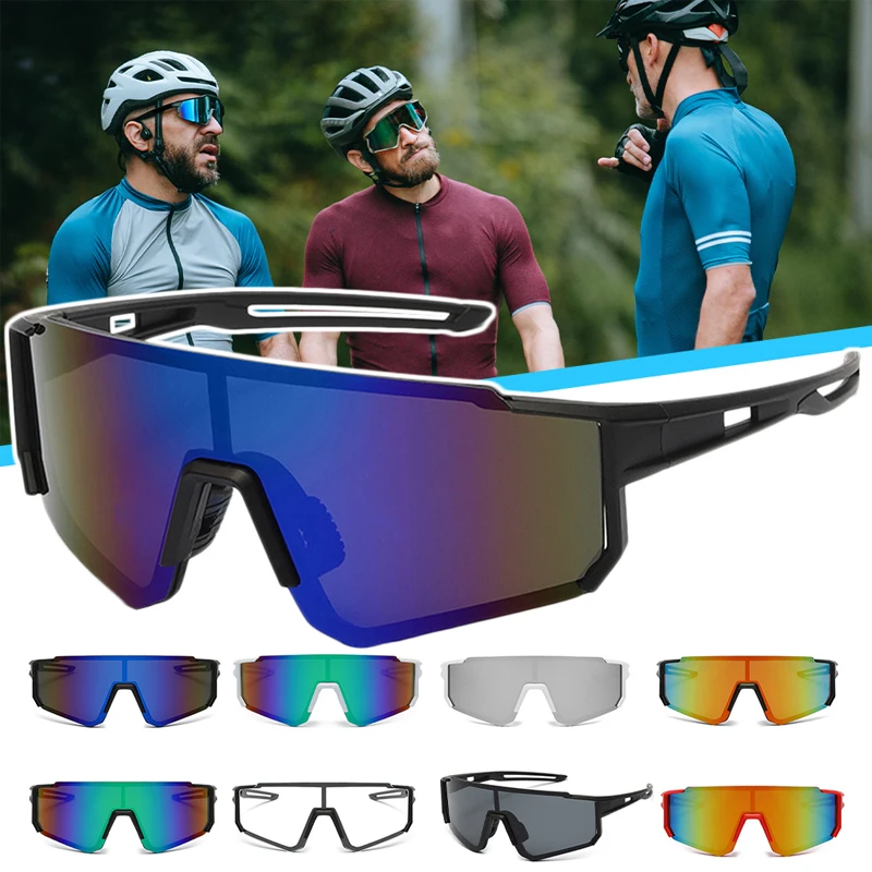 

UV400 Men's Women's Outdoor Polarized Sports Glasses Sunglasses Anti-UV Fishing Glasses Mountain Bike Bicycle Goggles 2022 New