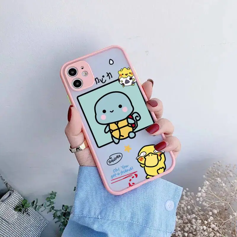 Чехол для телефона с мультяшным покемоном Пикачу iphone 13 12 11 Pro Max Mini XS 8 7 Plus X SE 2020 XR