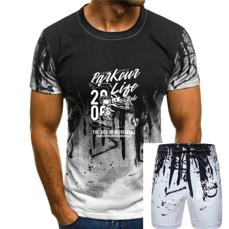 

Мужская футболка в стиле проживания