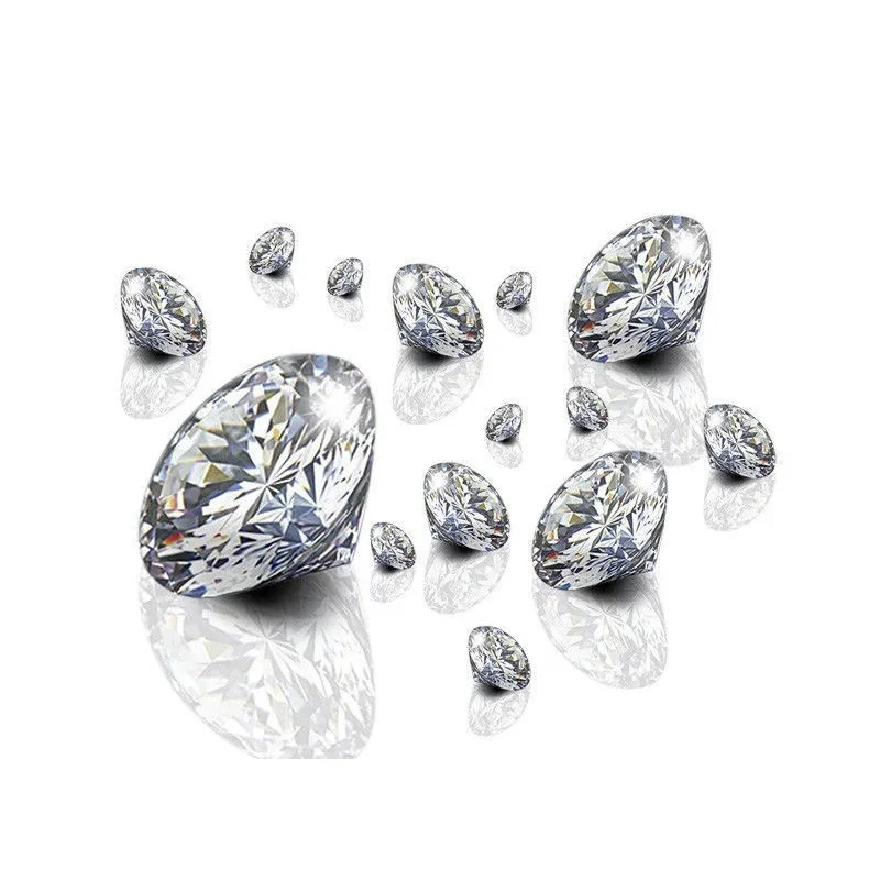 

Камень Муассанит VVS1 3EX, рассыпчатый камень, недорогой, заводская цена, цвет D, белый, круглый вырез, для лабораторий