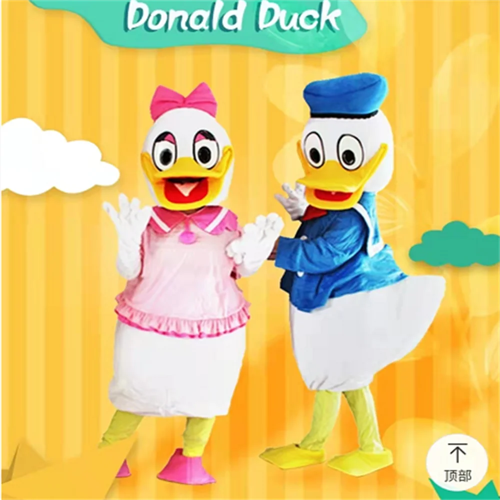 Мультяшный Дональд Дак Унисекс талисман EVA мышь маскарадный костюм ходячий