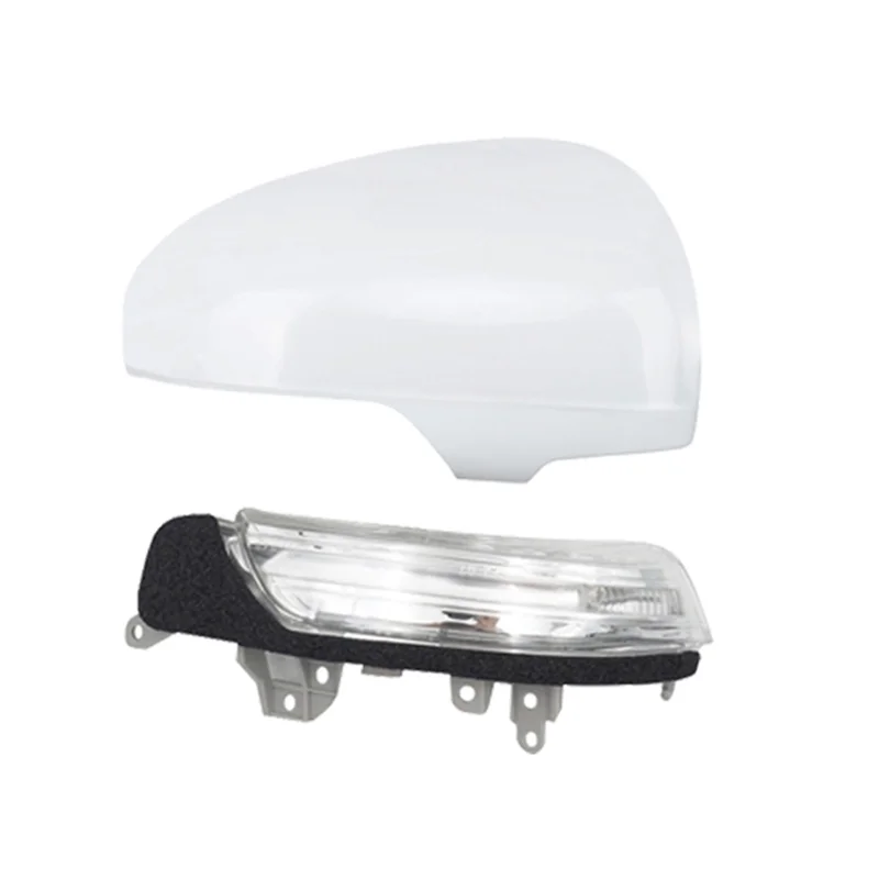 

Car Front Right Rear View Mirror Cover Cap with Turn Signal Flashing for Prius 2010 2011 2012