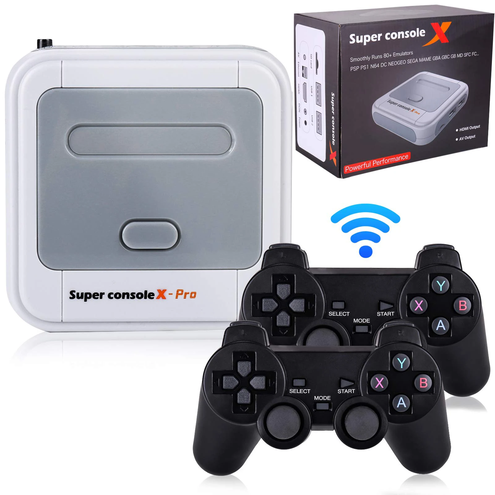 Игровая консоль видеоплеер для супер консоли X PRO развлекательная система с 2