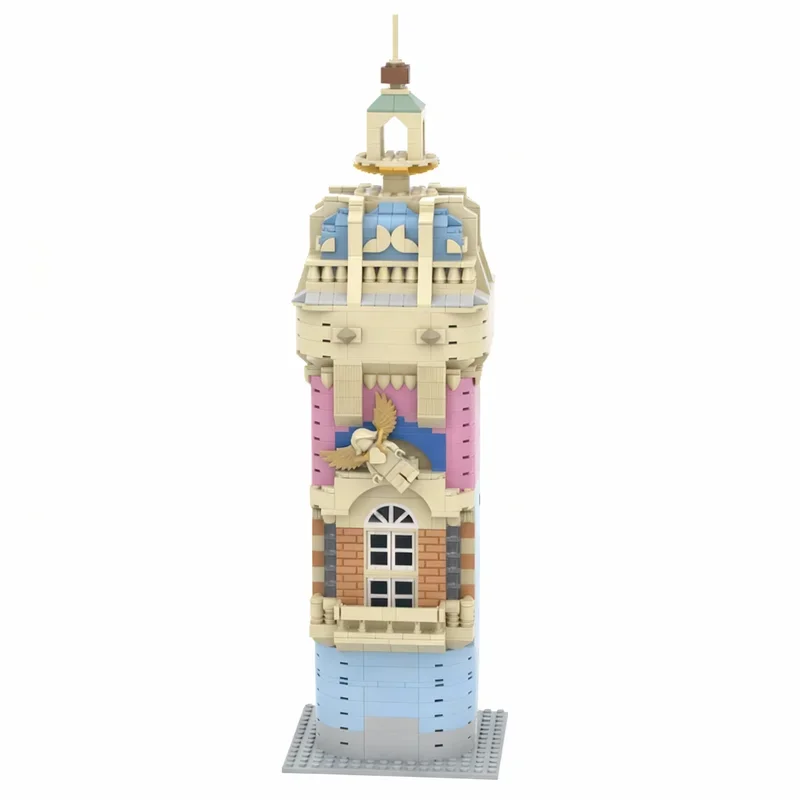 Фото 910 деталей MOC: Архитектурная модель-конструктор «Тур Лу-Нант, Франция». Сборные блоки для самостоятельной сборки. Идеальный подарок на фестиваль, развивающий творческие способности. №2