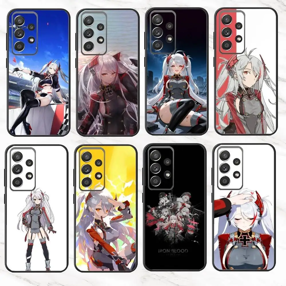 Фото Чехол для телефона A-Azur L-Lane Prinz Eugen для Samsung S25, S24, S21, S22, S23, S30, Ultra, S20, Plus, Fe, Note, 10,9,5G, черный чехол №1
