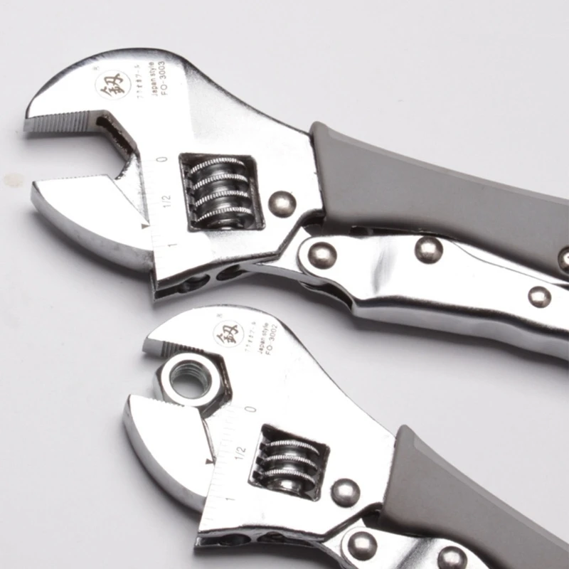 Регулируемый гаечный ключ с большим отверстием регулируемым углом скользящий 10