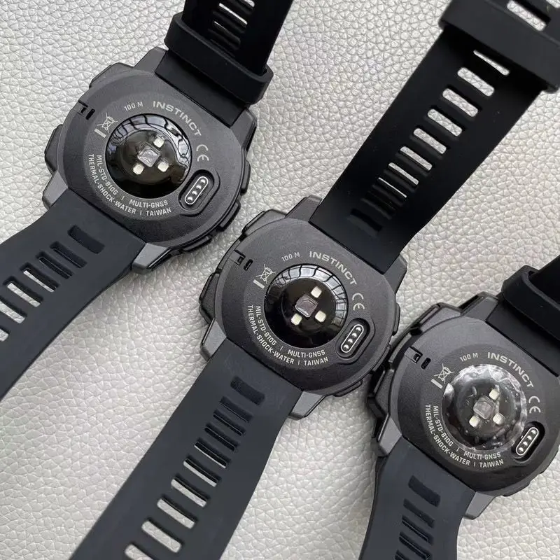 Смарт-часы Garmin Instinct GPS не работающие на солнечных батареях с функцией измерения