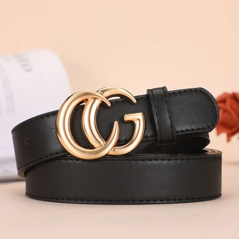 

2023 New Women's Belt Classic Genuine Leather Waistband Versatile Fashion Trend Women's Pant Belt Designer Waistseal Sashes