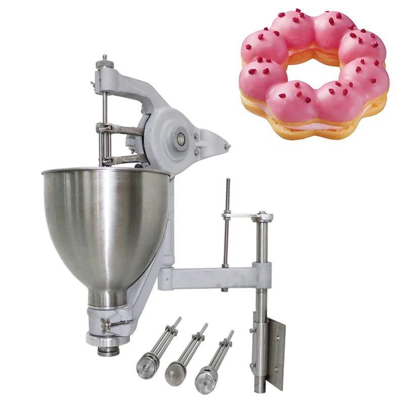 Фото Ручной электрический Donas Donat Donut Donut Making Filling Maker Machine Диспенсер давления №2