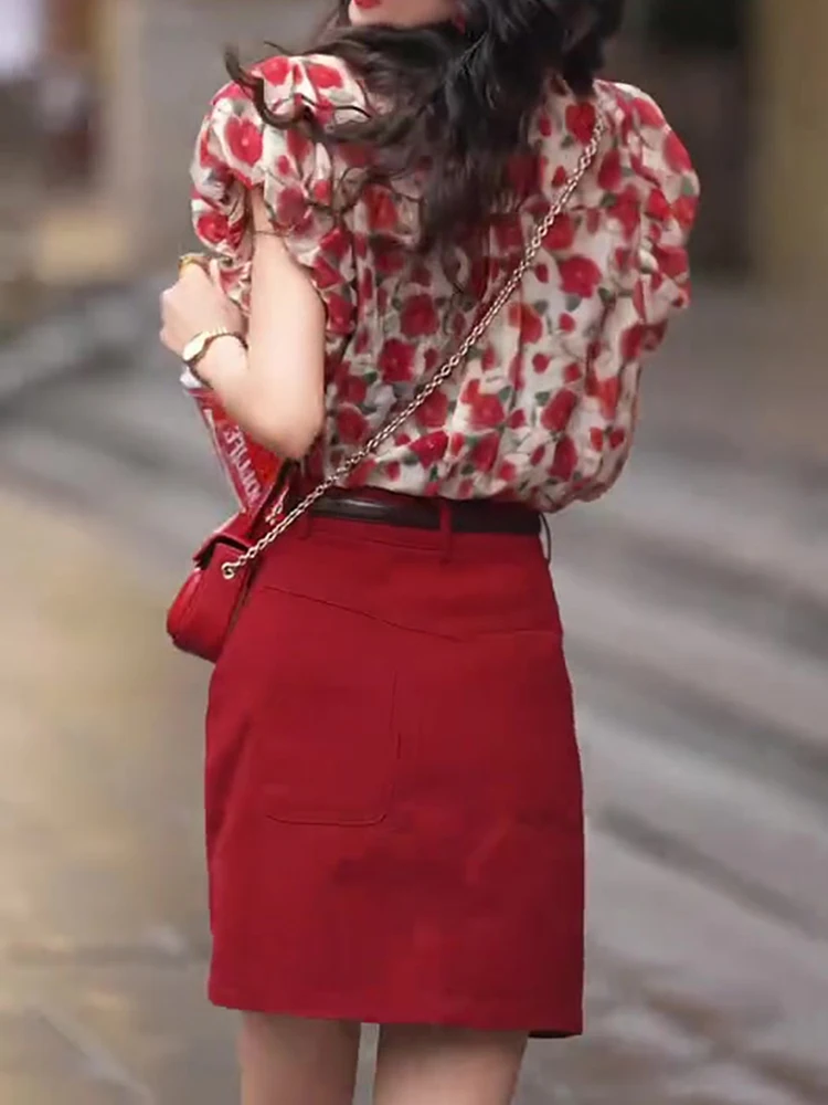 Летняя одежда больших размеров подходит для полного комплекта модные маленькие