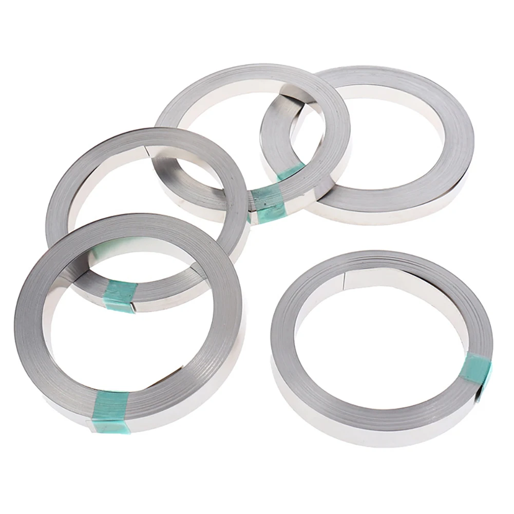 

Long lasting Nickel Plated Strip for Battery Welding 5M/roll Nickel Sheet Plate Steel Belt Spot Welding Solution