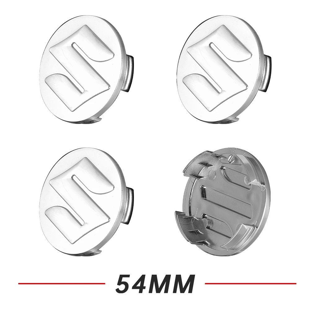 

4 шт. ABS 54/58 мм, центральная крышка ступицы колеса автомобиля, аксессуары для Suzuki Grand Vitara Baleno SX4 Swift Jimmy Sweet Alto Samurai