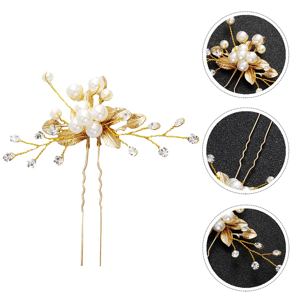 

1 шт., Шпилька для волос с жемчугом