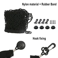 trunk cargo net storage organizer universal bag hook for rear of car accessories high quality durable trunk fixed luggage net