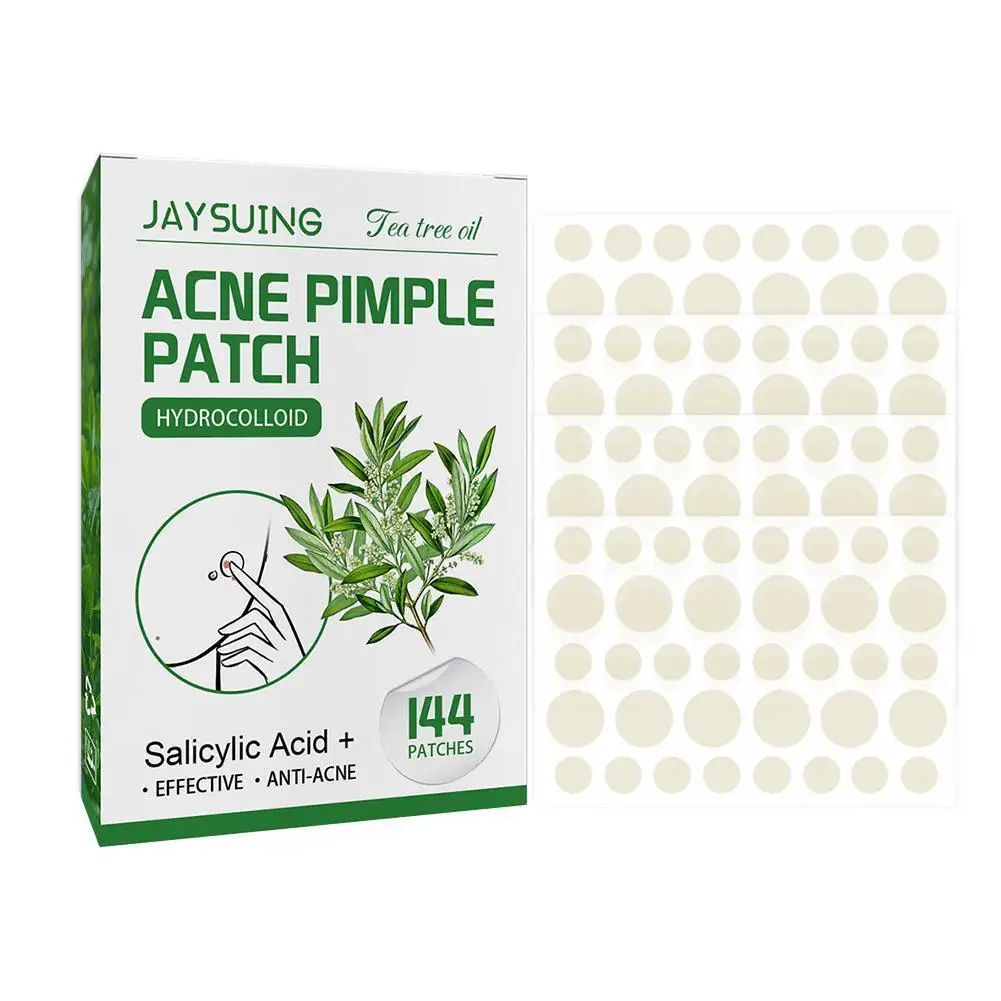 

144pcs Absorbing Facial Tea Tree Oil Serum Treatment Acne Pimple Patch Invisible