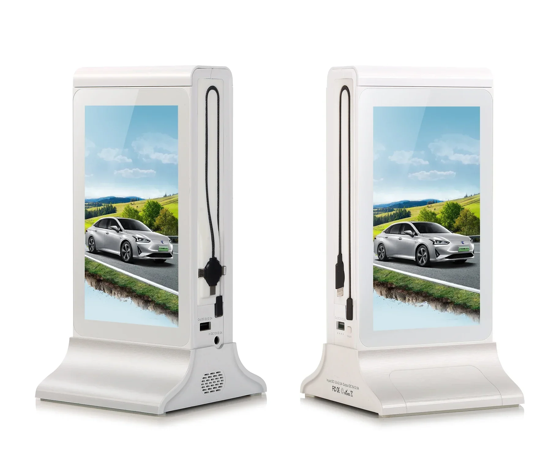 Настольная двухсторонняя подставка для вызова ордеров с ЖК-экраном