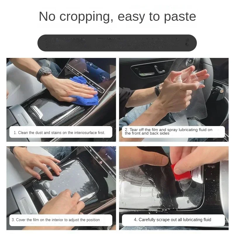 Для ORA CAT FUNKY GT 2024 2023 2022 2021 аксессуары внутренняя пленка прозрачная ТПУ PPF