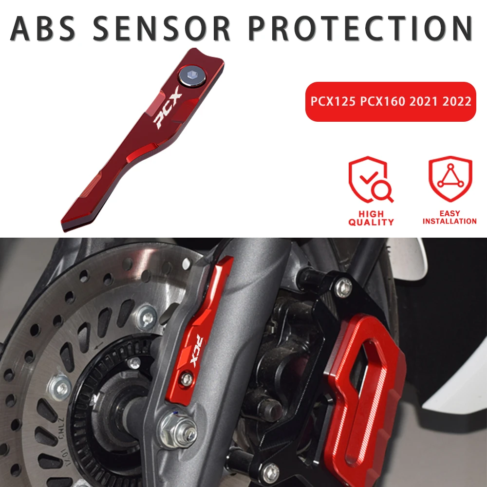 

2023 аксессуары для мотоциклов ABS защита датчика передних колес Защитная крышка датчика для HONDA PCX 150 160 PCX160 PCX125 2021 2022